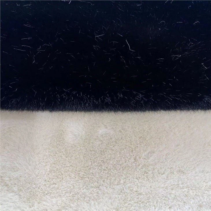 100% Polyester Faux fur MINK Fabric 10-15MM